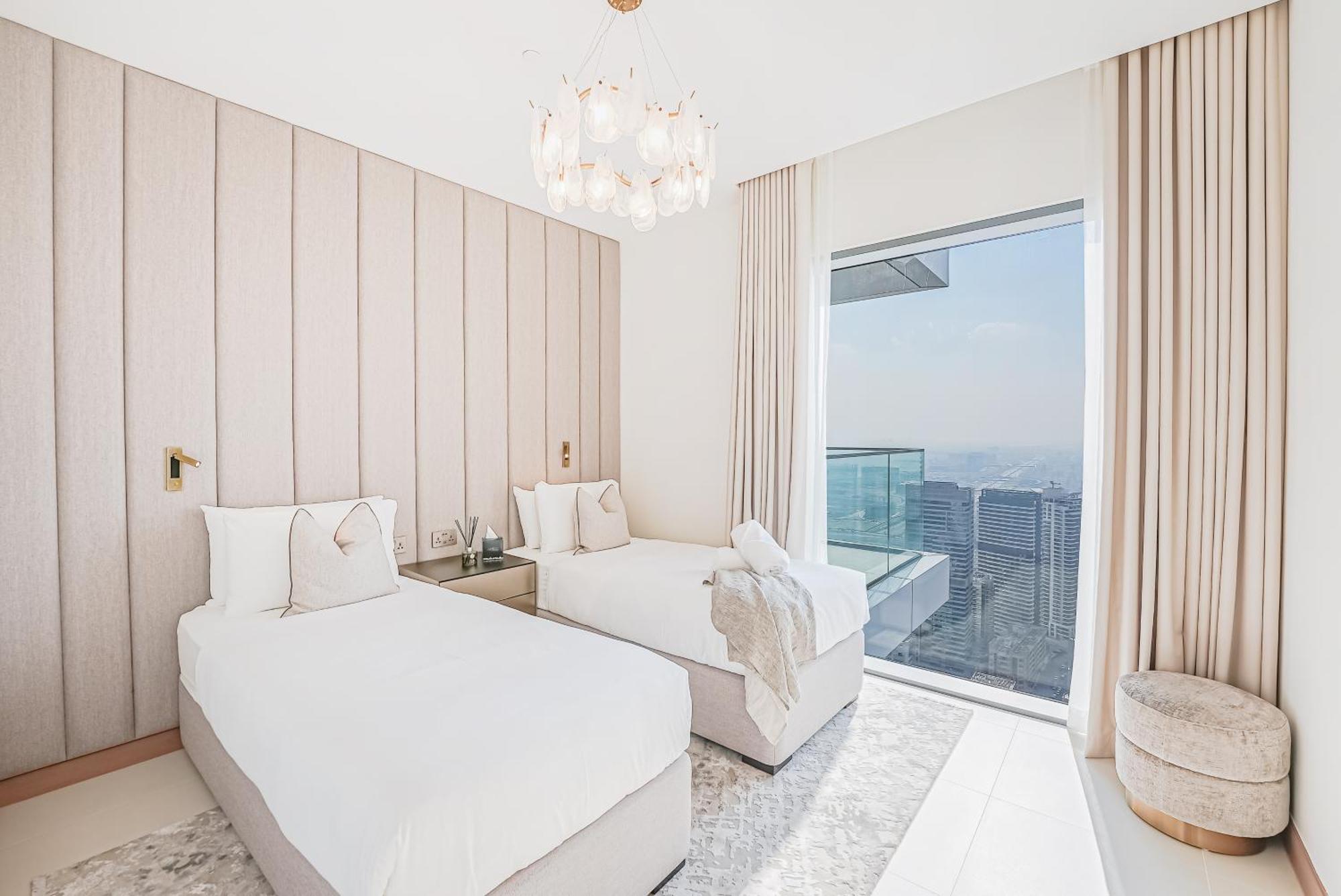 Modern 2Br High Floor Haven In Vida Dubai Marina Appartement Buitenkant foto