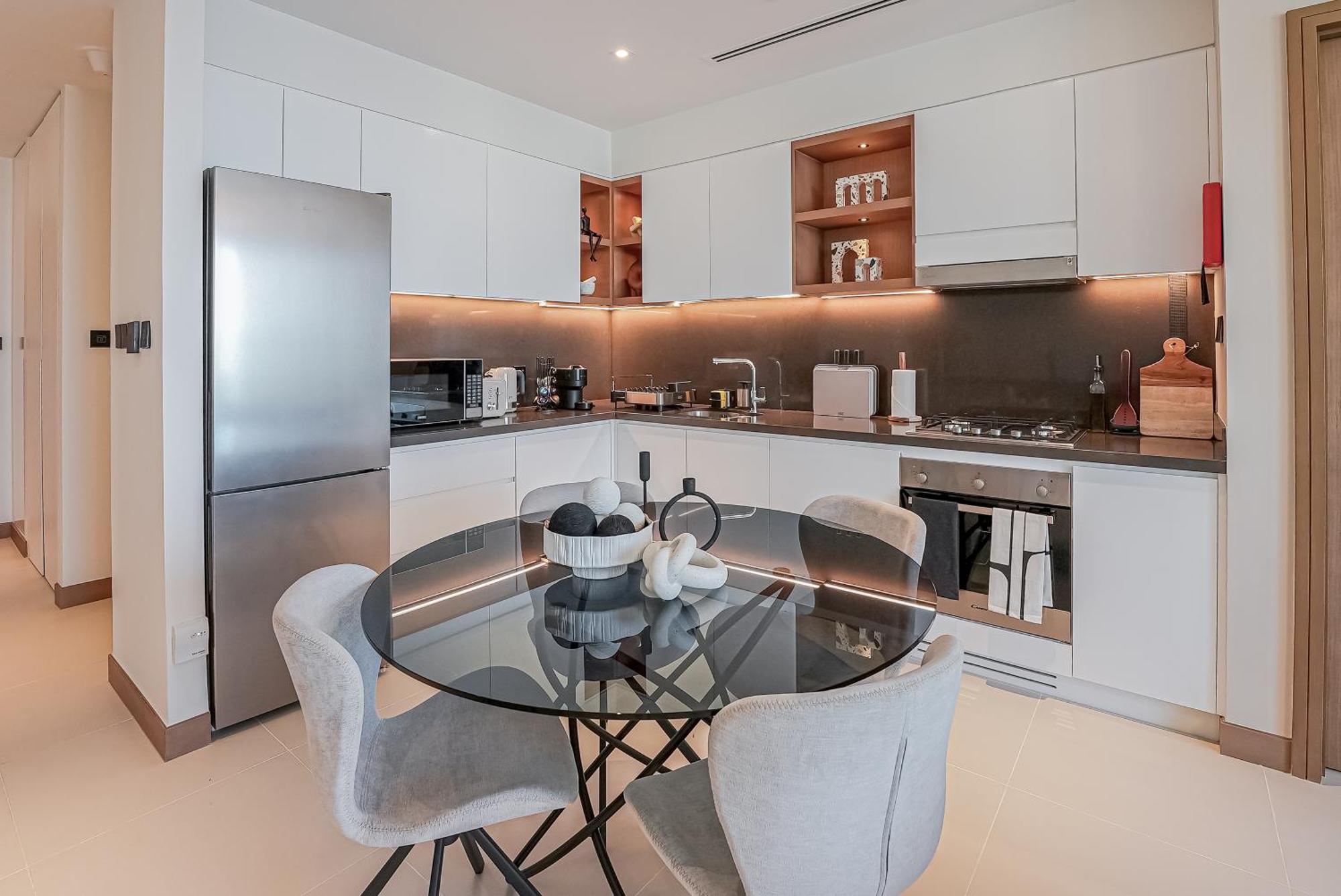 Modern 2Br High Floor Haven In Vida Dubai Marina Appartement Buitenkant foto